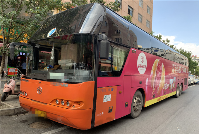 枣庄站租车包车59座旅游车—车型展示